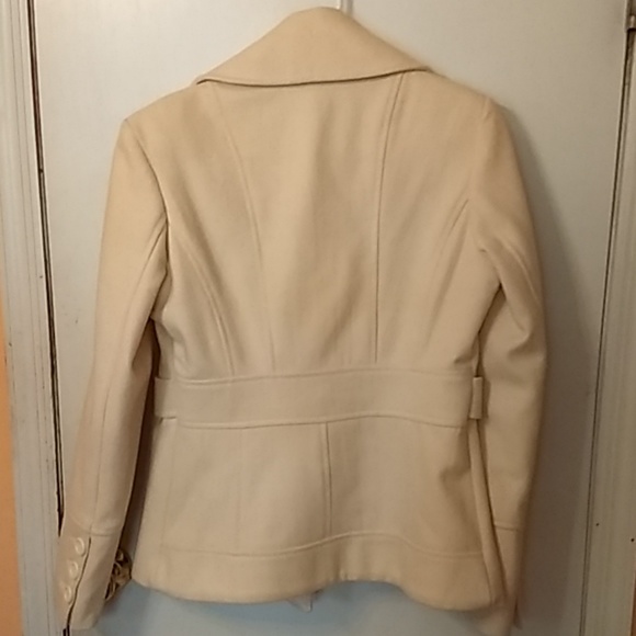 Lovely off-white wool blend Guess jacket medium - Picture 5 of 5